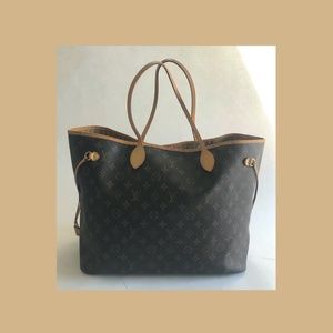 AUTH Louis Vuitton Monogram Neverfull GM